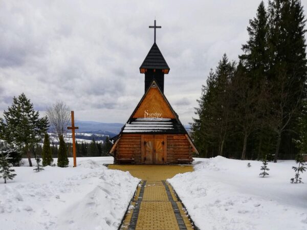 Zakopane kościółek Zakopane - kapliczka