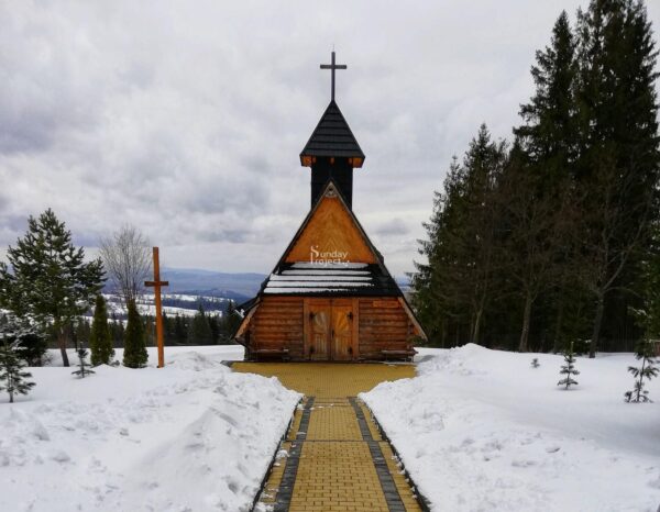 Zakopane kościółek Zakopane - kapliczka