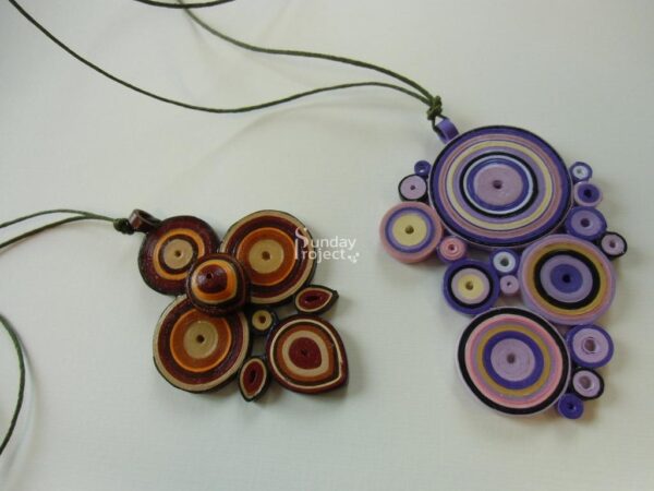 biżuteria quilling Biżuteria z papieru quilling - zdjęcie do pobrania