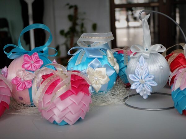 bombki kanzashi bombki kanzashi