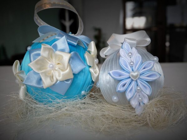 bombki kanzashi bombki kanzashi