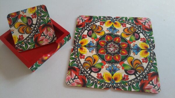 ludowe podkładki pod kubki ludowe podkładki pod kubki