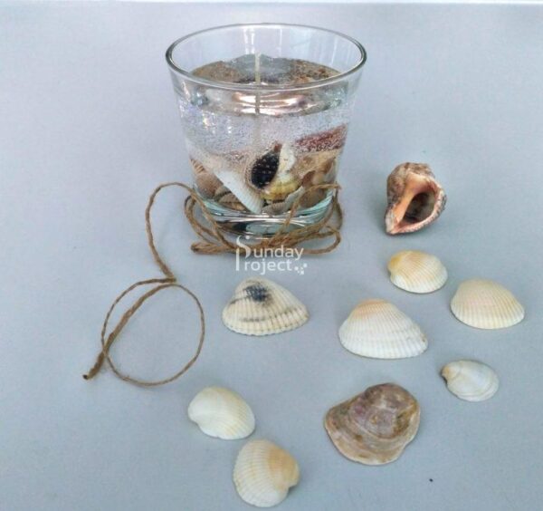 świeczka żelowa morska świeca żelowa