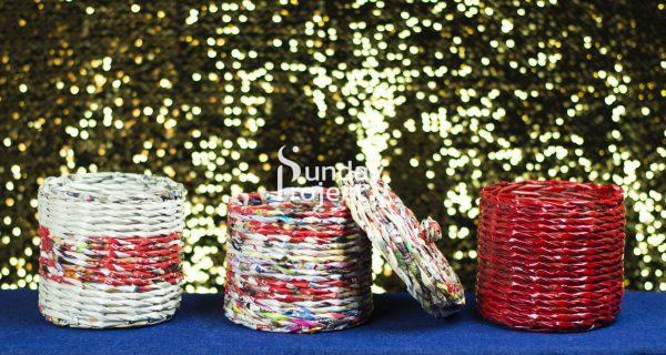 koszyczki z papierowej wikliny koszyczki z papierowej wikliny