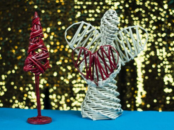 05 anioł z papierowej wikliny anioł z papierowej wikliny