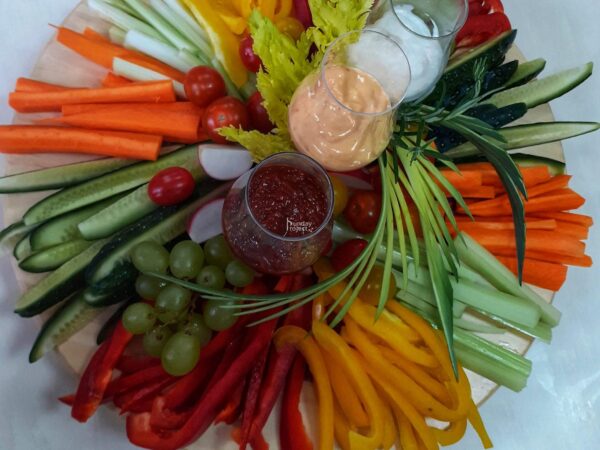 05 warzywa i owoce talerz talerz owoców i warzyw