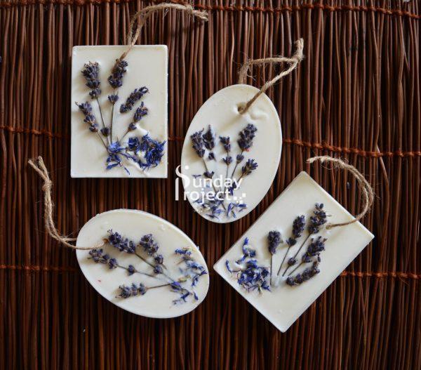 sojowe zawieszki z lawendą zawieszki lawedowe