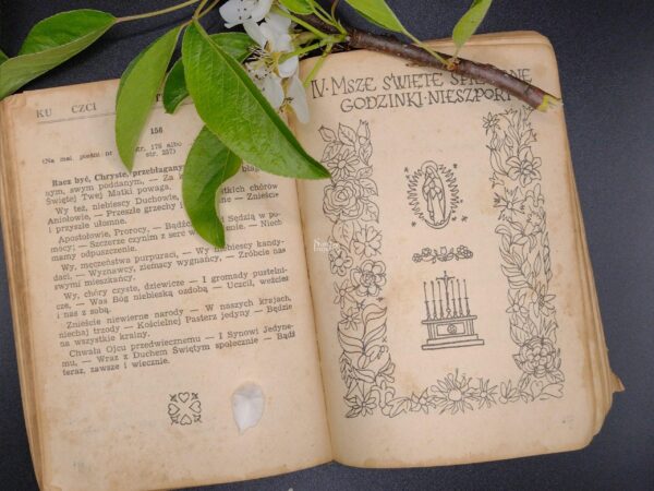 stary modlitewnik, litania modlitewnik śpiewnik