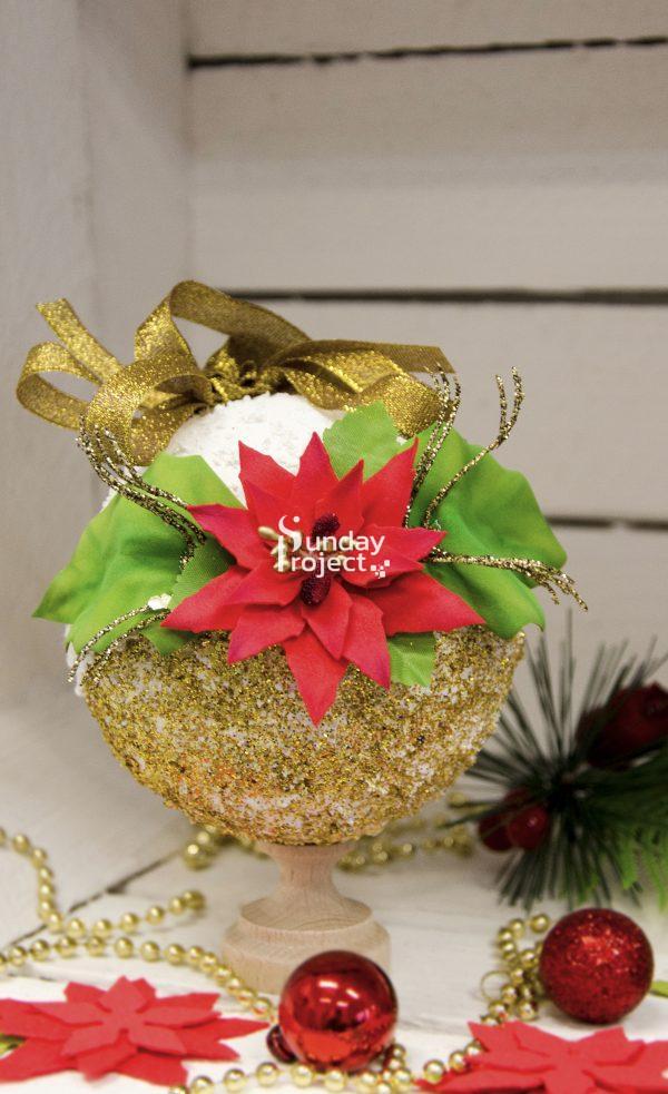 bombka foamiran foamiran