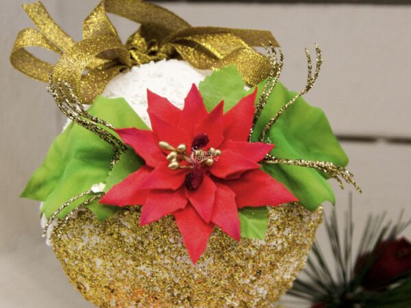 bombka foamiran foamiran