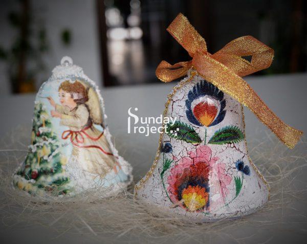 dzwonki decoupage dzwonki decoupage