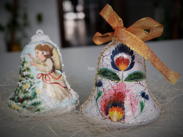dzwonki decoupage dzwonki decoupage
