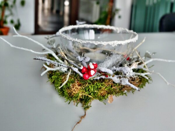 stroik lampion stroik lampion dekoracja boże narodzenie