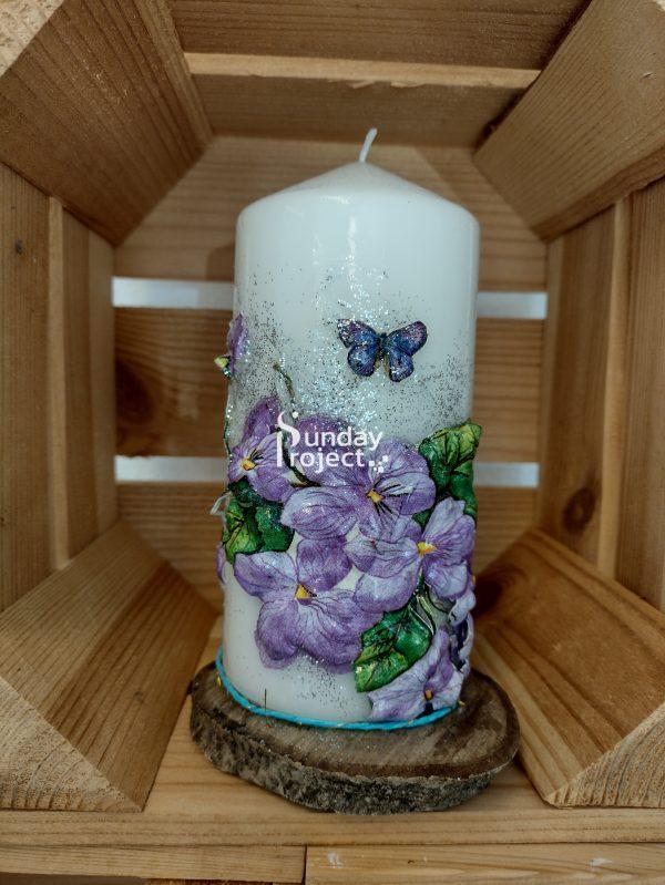 świeca sospeso 3d 3472x4624 Ozdobiona świeca sospeso 3D - zdjęcie do pobrania