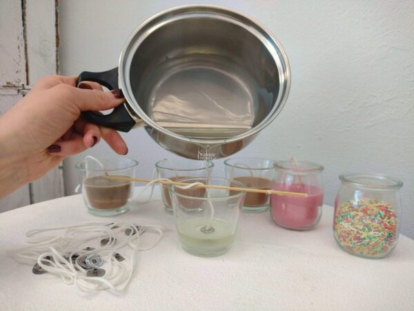 tworzenie świec świece hand made