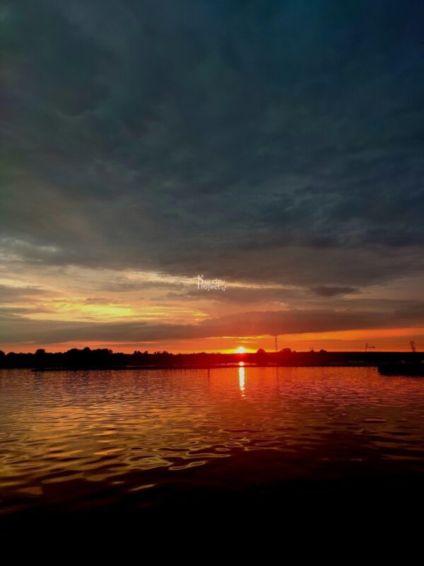 01 zachód słońca- 1500 zachód słońca nad jeziorem