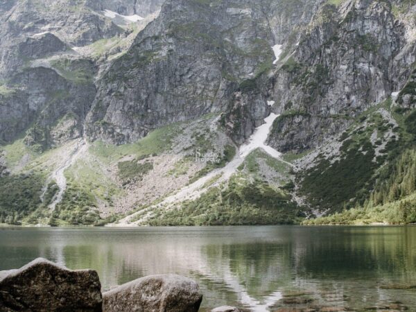 morskie oko widok Tatry Morskie Oko, piękny widok Tatry