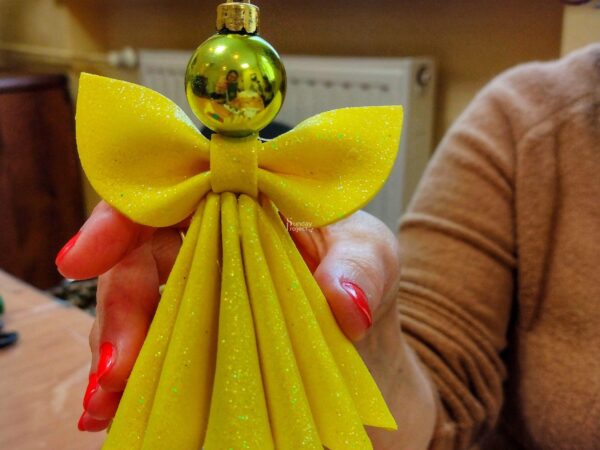 ozdoba choinkowa aniołek Aniołek ozdoba choinkowa