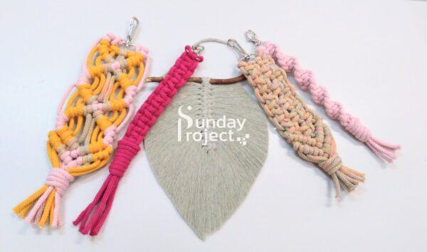 zaplatanie makramy (4) ozdoby ze sznurka makrama