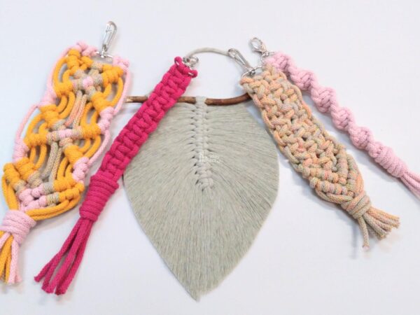 zaplatanie makramy (4) ozdoby ze sznurka makrama