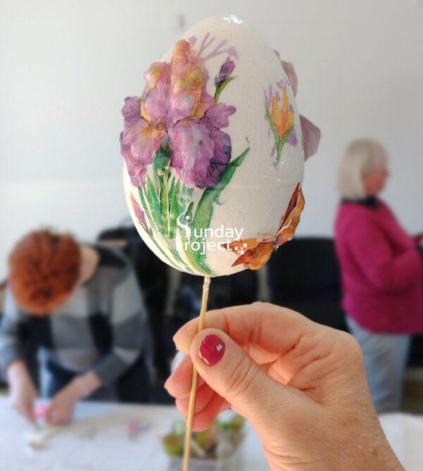 pisanka sospeso Rękodzieło pisanka, sospeso, wielkanoc dekoracje