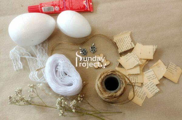 Tworzenie dekoracji świątecznych Wielkanoc Tworzenie dekoracji świątecznych Wielkanoc - zdjęcie do pobrania