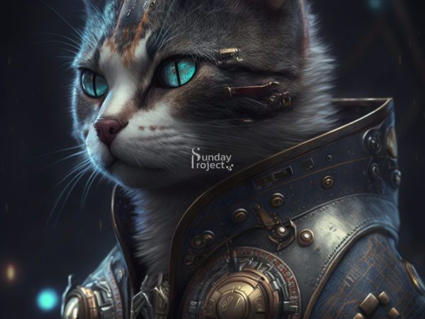 04cm M2 Kot z przyszłości grafika do pobrania science fiction kot