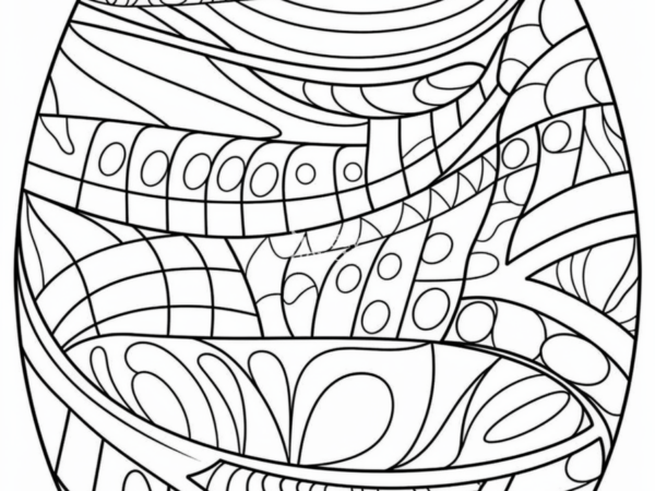 08 Mk2 Pisanka kolorowanki kolorowanka do pobrania duża pisanka