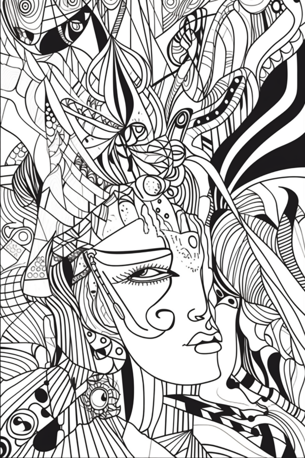 kolorowanka etniczna kolorowanka szczegółowa do pobrania etniczna