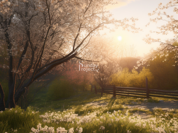 51cm M2 Wiosna grafika grafika do pobrania papier do transferu, papier elektroniczny łąka