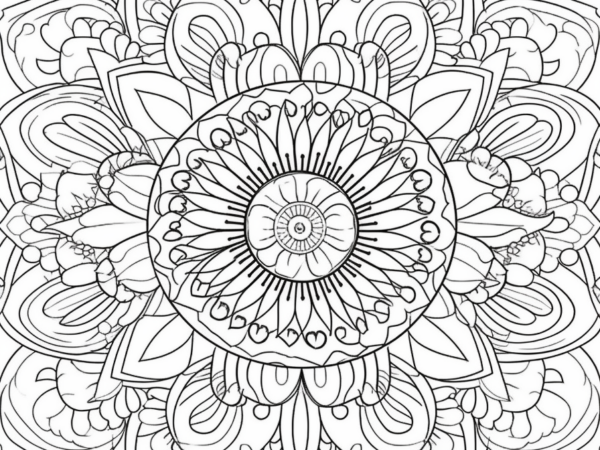 kolorowanka mandala kolorowanka mandala do pobrania