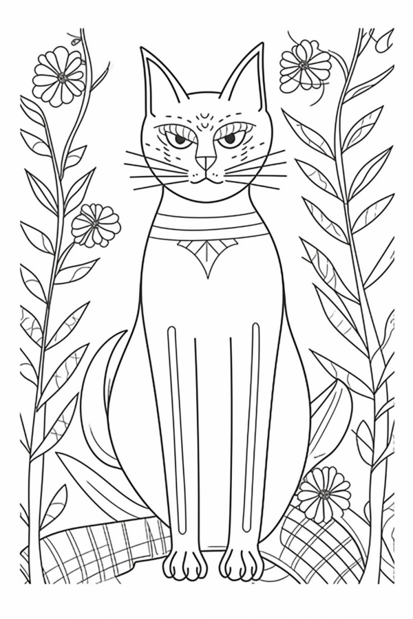 kolorowanka kot kolorowanka do pobrania kot