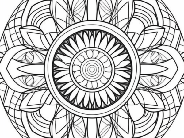 kolorowanka mandala kolorowanka do pobrania mandala