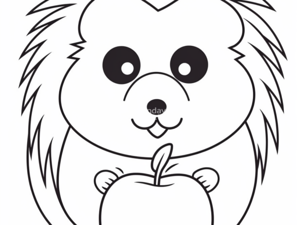 kolorowanka jeż jesień do pobrania zwierzęta kolorowanka dla dzieci jeż do pobrania jesień zwierzaki