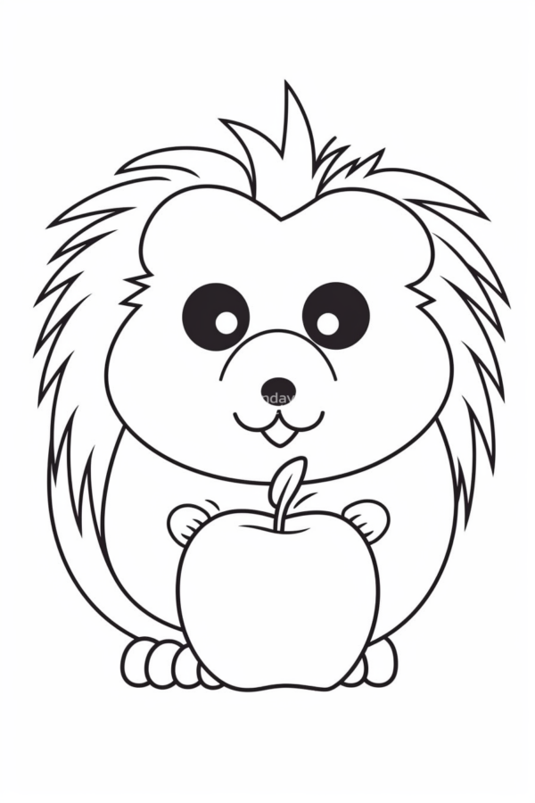 kolorowanka jeż jesień do pobrania zwierzęta kolorowanka dla dzieci jeż do pobrania jesień zwierzaki