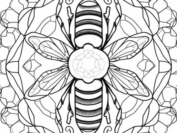 owad kolorowanka kolorowanka mucha owad do pobrania