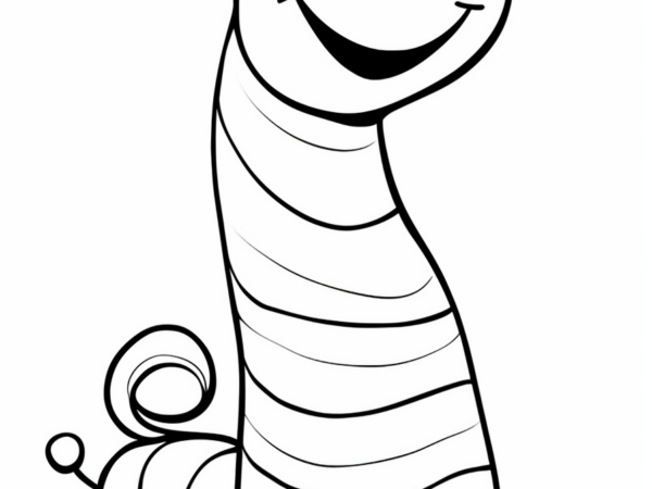 robak kolorowanka dla dzieci zwierzaki kolorowanka do pobrania robak dla dzieci zwierzęta