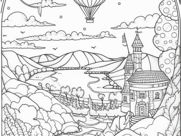 kolorowanka bajka kolorowanka do pobrania szczegółowa bajka