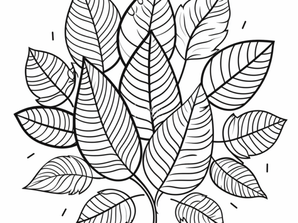 1k Liście kolorowanka jesień kolorowanka do pobrania liscie jesień