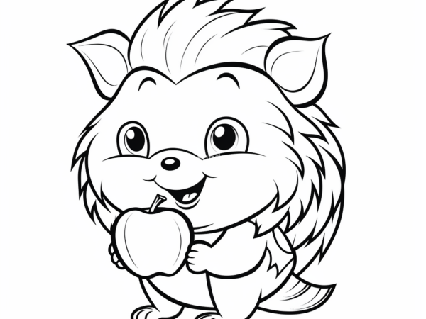 9k jeżyk kolorowanka dla dzieci zwierzaki kolorowanka do pobrania jeżyk jesień zwierzęta