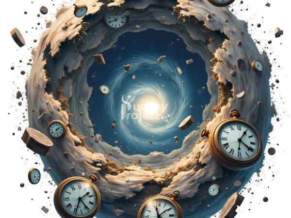 grafika zegary grafika do pobrania czarna dziura, science fiction, uciekający czas, zegary