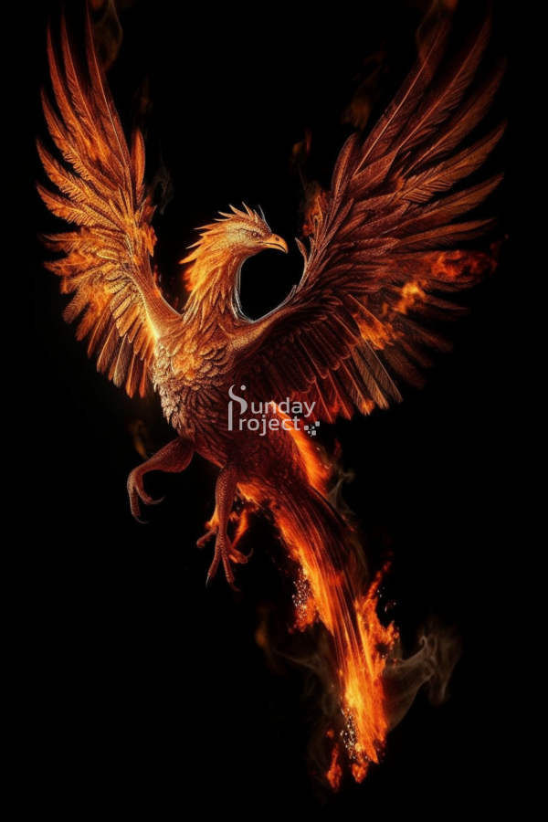 feniks grafika do pobrania feniks