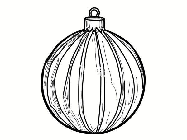 kolorowanka bombka, choinka, święta, Boże Narodzenie szablon kolorowanka bombka święta