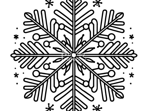 gwiazdka zimowa kolorowanka zimowa szablon gwiazdka