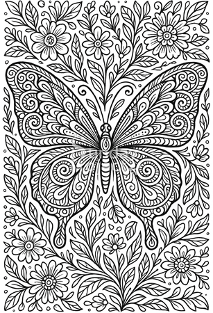 kolorowanka szczegółowa dla dorosłych do pobrania kolorowanka terapeutyczna antystresowa
