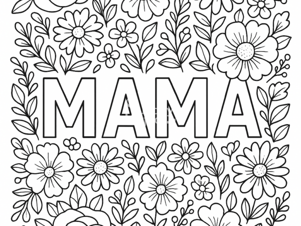 kolorowanka na dzień mamy kolorowanka do pobrania na dzień mamy mama