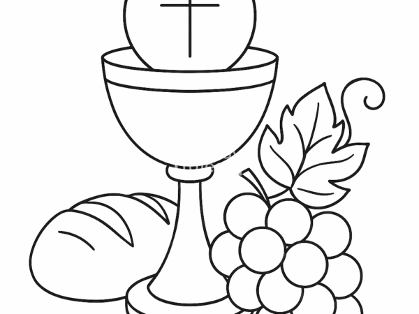 kolorowanka dla dzieci do pobrania msza święta