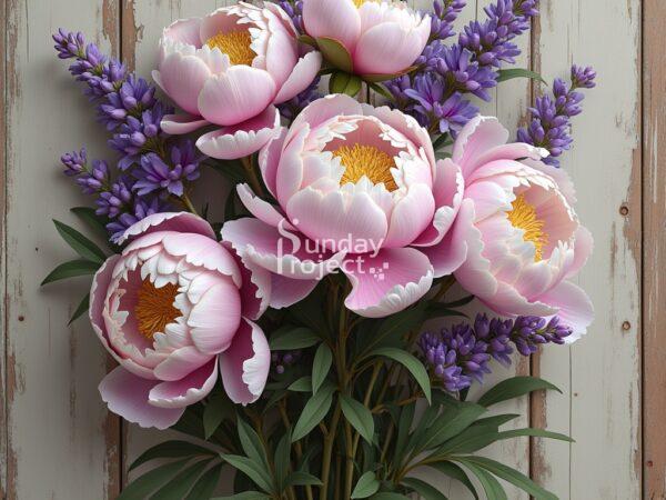 herbaciarka, szkatułka, obraz do pobrania z kwiatami grafika z kwiatami na herbaciarkę lub szkatułkę decoupage