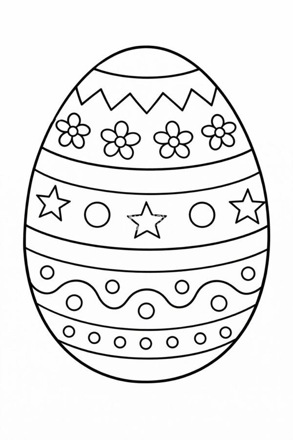 pisanka kolorowanka dla dzieci do pobrania wielkanoc jajko wielkanocne, pisanka, kolorowanka