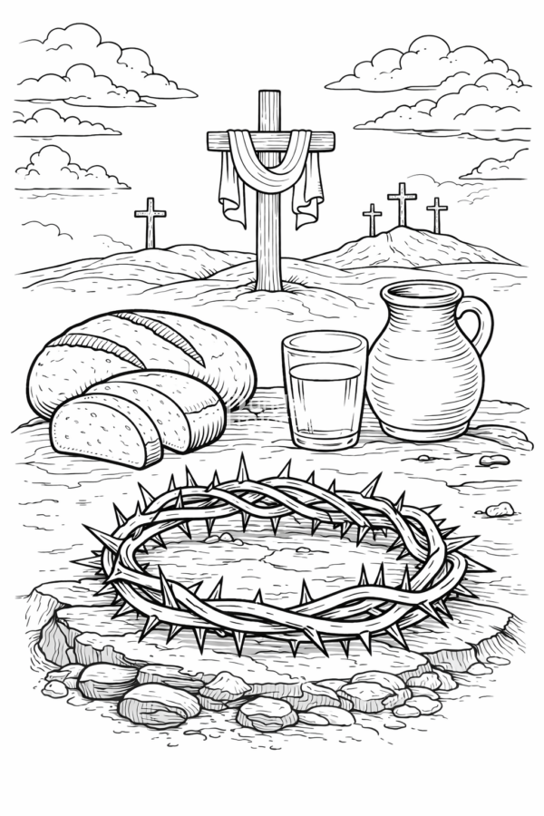 wielki post kolorowanka do pobrania